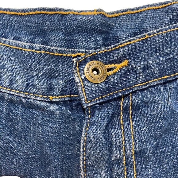 Ultimate Apparel Women Dark Wash Jeans Sz 14 NWT Flared Leg 100% Cotton Denim - Picture 3 of 14